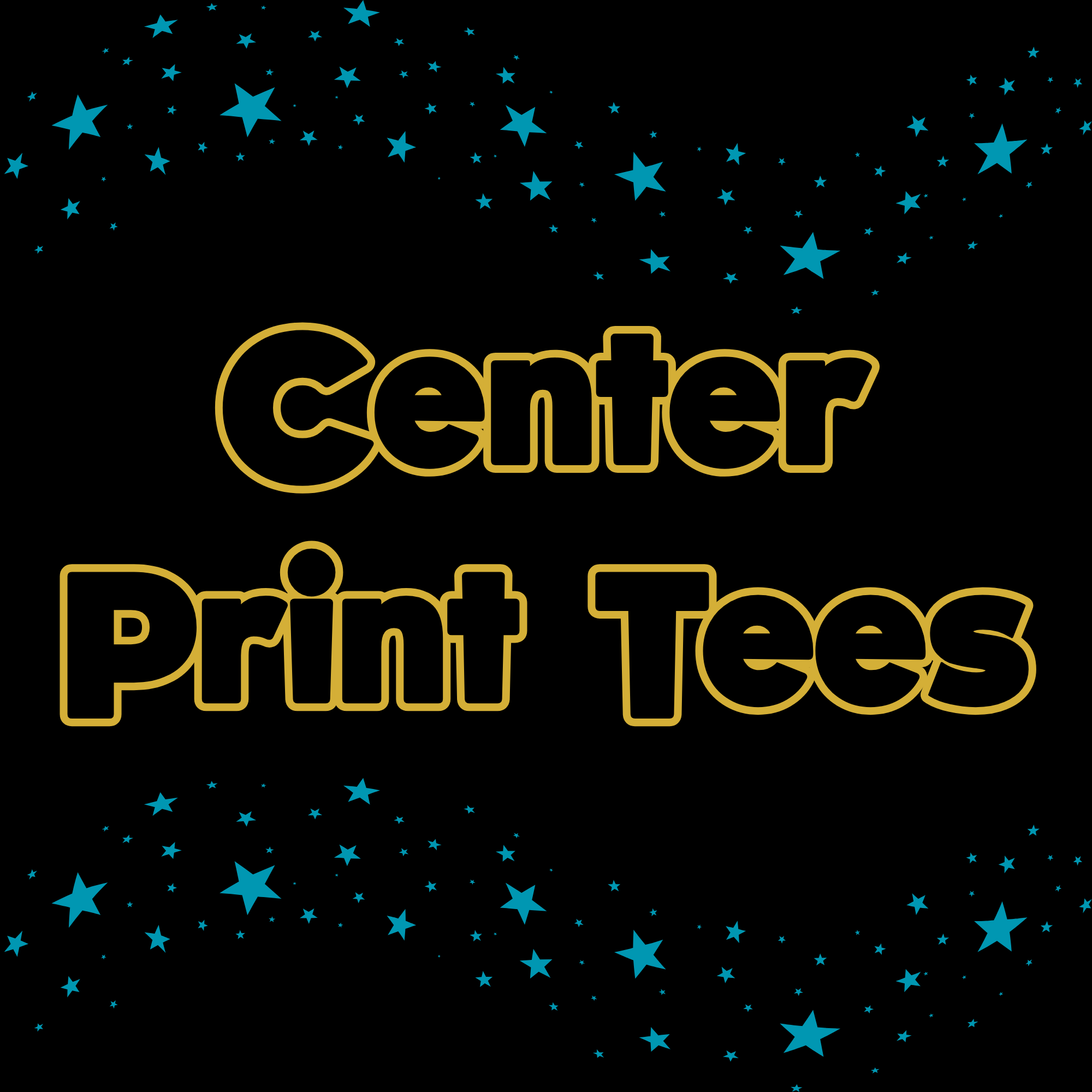Center Print Tees