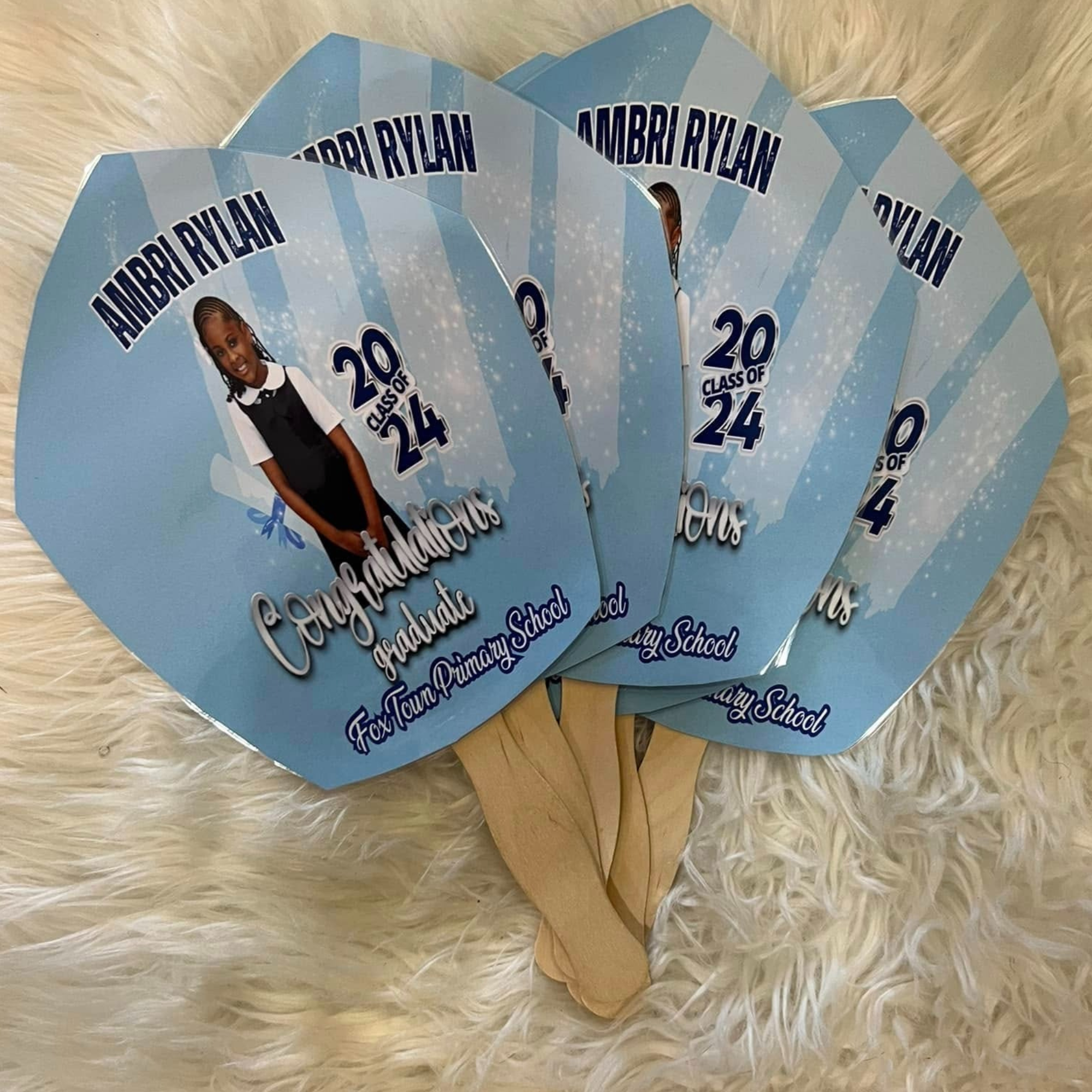 Custom 5x7 Fan