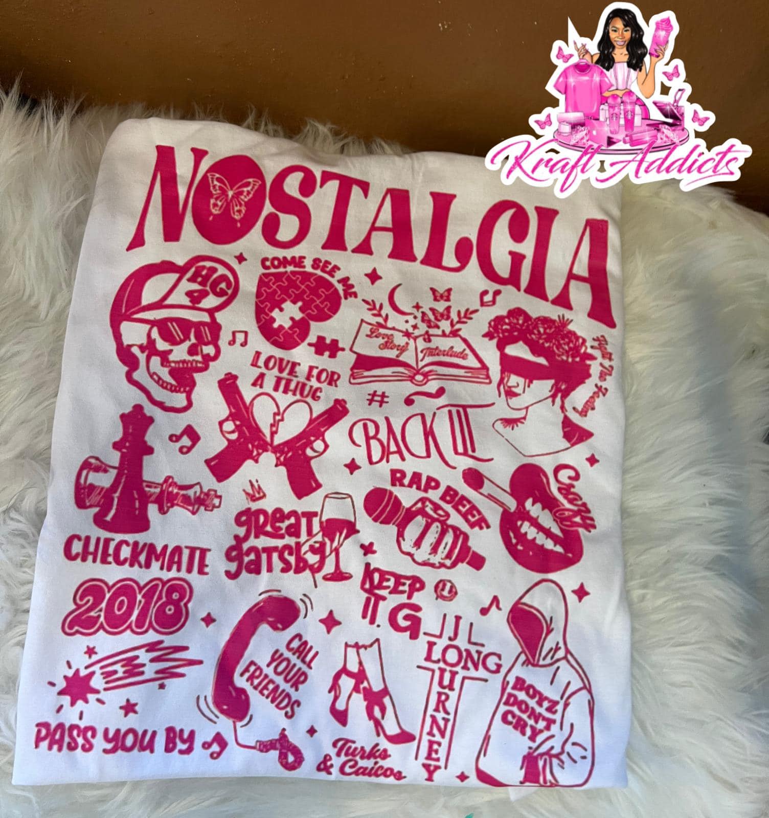Adult Center Print Tee