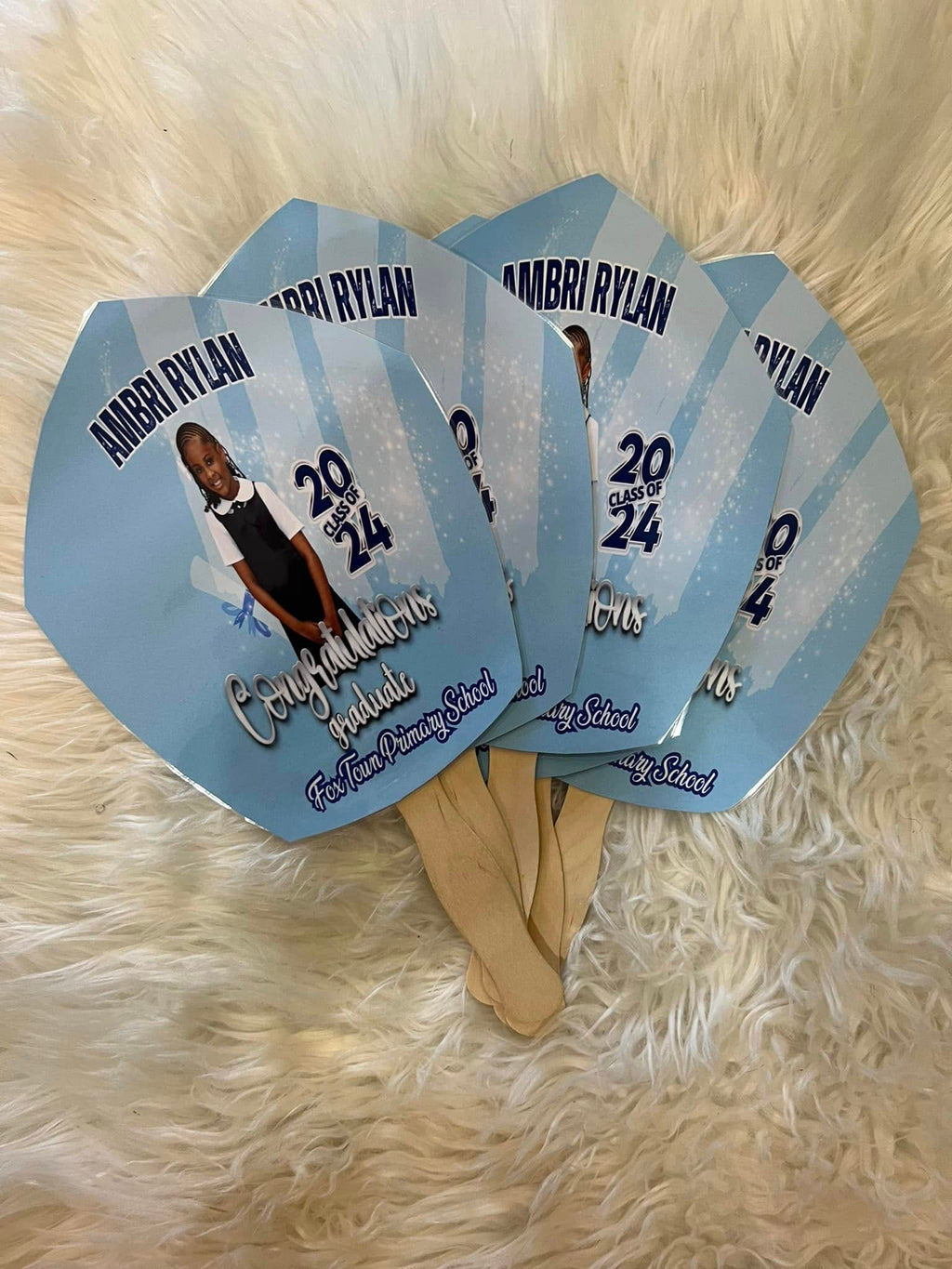 Custom 5x7 Fan