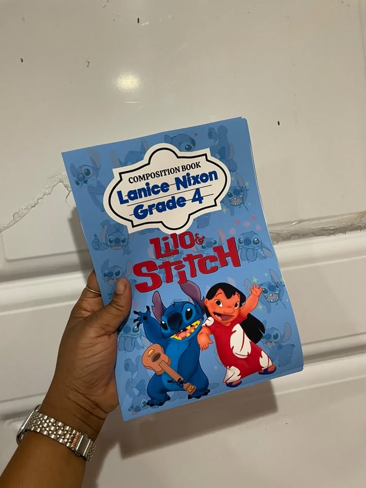 Personalized School Notebook