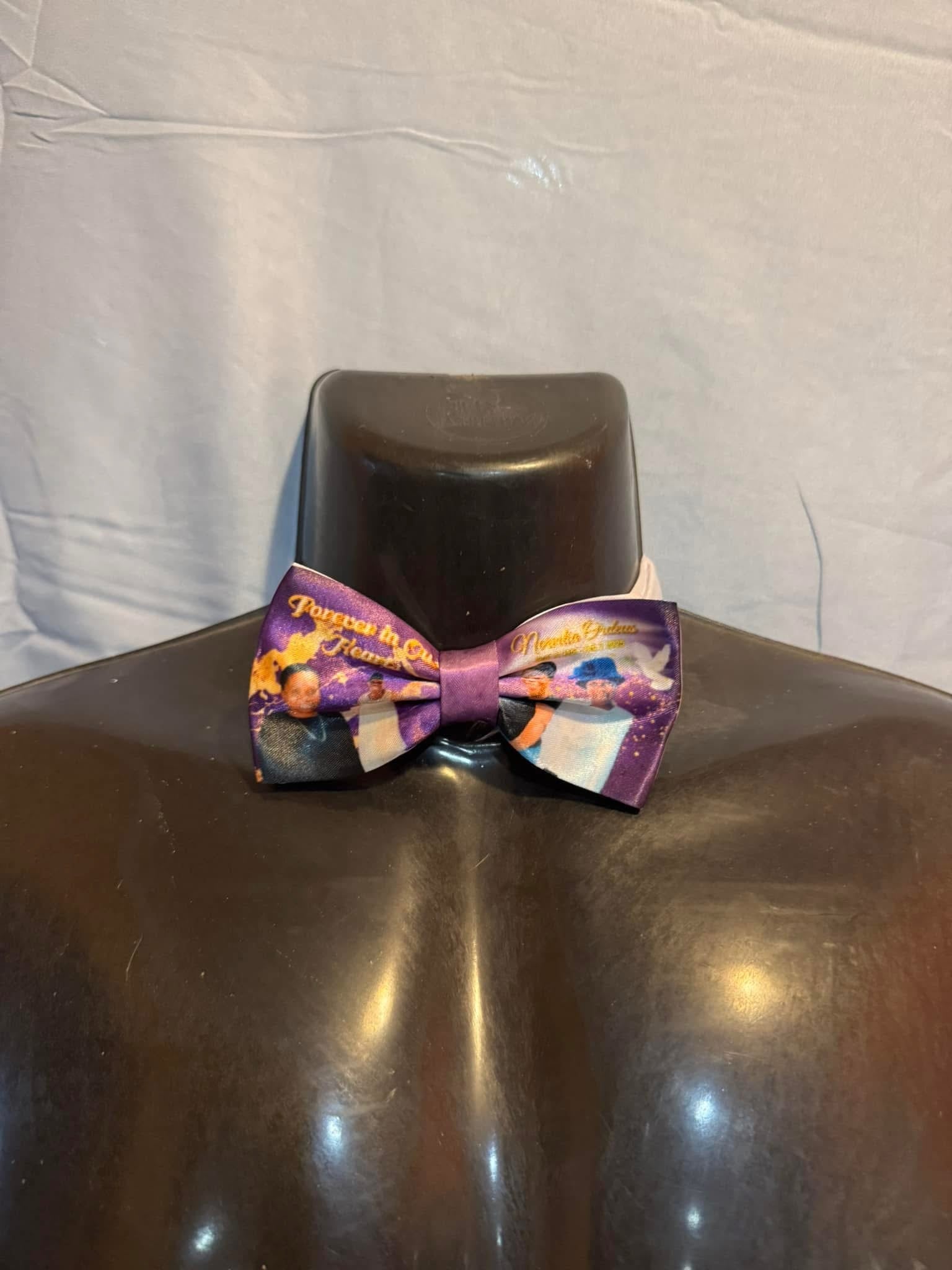 All Over Necktie and Bow tie